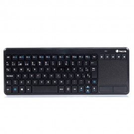 Ngs Tv Warrior Teclado Multimedia Inalambrico Con Touchpad 2.4 Ghz - Col...