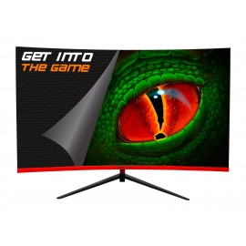 Keepout Monitor Gaming Led 27" Curvo Full Hd 1080p 180hz - Respuesta 1ms...