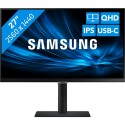 Samsung Monitor Led 27" Ips Qhd 75hz Freesync - Respuesta 5ms - Regulabl...