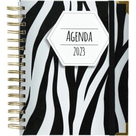 Sweetcolor Agenda Anual 2023 - 2 Dias Por Pagina - Hojas Para Notas - Ci...
