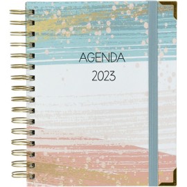 Sweetcolor Agenda Anual 2023 - 2 Dias Por Pagina - Hojas Para Notas - Ci...