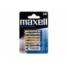 Maxell Pack De 4 Pilas Alcalinas Lr06 Aa 1.5v