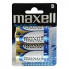 Maxell Pack De 2 Pilas Alcalinas Lr20 D