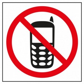 Apli Etiqueta Señalizacion Prohibido Telefono 1 U.