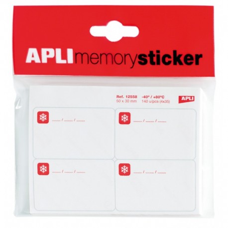Apli Memory Sticker Especial Congelador 50 X 30mm