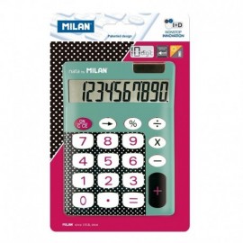 Milan Calculadora 10 Digitos Dots & Buttons- Calculadora De Sobremesa - ...