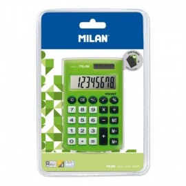 Milan Pocket Digitos Calculadora 8 - Calculadora De Bolsillo - Tacto Sua...