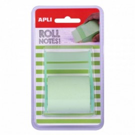 Apli Rollo Dispensador De Nota Adhesiva 50mm X 8m - Facil De Usar - Adhe...