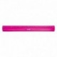 Milan Regla Flexible Y Resistente - Longitud 30cm - Color Rosa