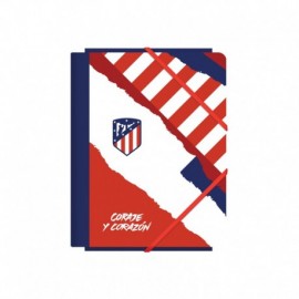 Dohe Atletico De Madrid Coraje Y Corazon Carpeta De Carton Contracolado ...