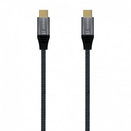 Aisens Cable Usb 3.2 Gen2x2 Aluminio 20gbps 8k@30hz 5a 100w E-mark¸ Tipo...