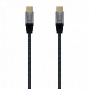 Aisens Cable Usb 3.2 Gen2x2 Aluminio 20gbps 8k@30hz 5a 100w E-mark¸ Tipo...