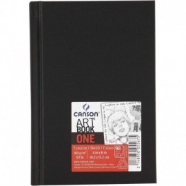 Canson Sketch One Fino Cuaderno De Dibujo Con 98 Hojas 100g 10.1x15.2cm ...