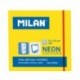 Milan Bloc De 100 Notas Adhesivas - Removibles - 76mm X 76mm - Color Ama...