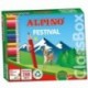 Alpino Festival Pack De 288 Lapices De Colores - Mina De 3mm - 12 Colore...