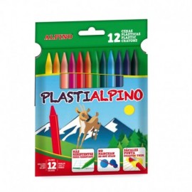 Alpino Pack De 12 Ceras Plastialpino Para Niños - Material Resistente - ...