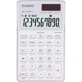 Casio Sl1100tv Calculadora De Escritorio - Calculo De Impuestos - Pantal...