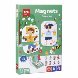 Apli Magnets Estaciones - Iman De 20mm - Colores Variados - Ideal Para S...