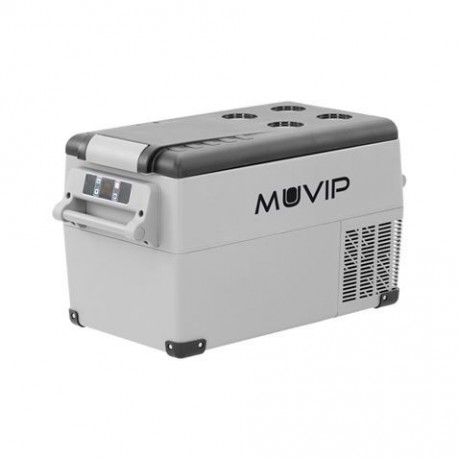 Muvip Nevera Portatil De Compresor 35l - Proteccion Bateria Vehiculo - L...