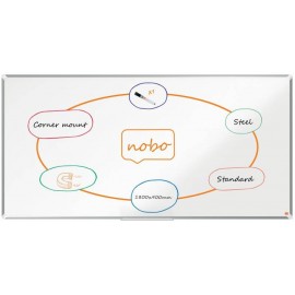 Nobo Premium Plus Pizarra Magnetica De Acero Lacado 1800x900mm - Montaje...