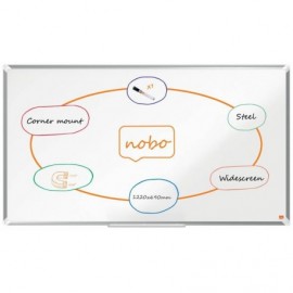 Nobo Premium Plus Pizarra Magnetica De Acero Lacado Panoramica 1220x690m...