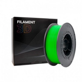 Filamento 3d Pla - Diametro 1.75mm - Bobina 1kg - Color Verde Fluorescente