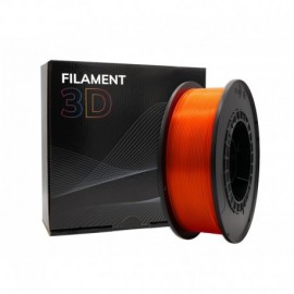 Filamento 3d Pla - Diametro 1.75mm - Bobina 1kg - Color Naranja Fluoresc...