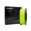 Filamento 3d Pla - Diametro 1.75mm - Bobina 1kg - Color Amarillo Fluores...