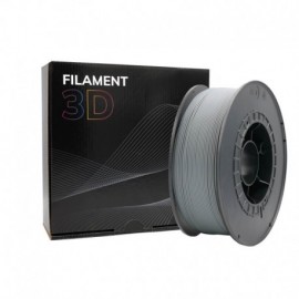 Filamento 3d Pla - Diametro 1.75mm - Bobina 1kg - Color Gris