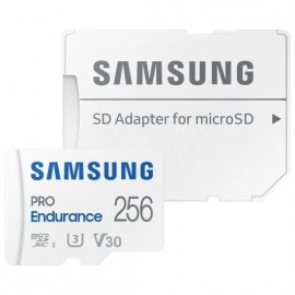 Samsung Pro Endurance Tarjeta Micro Sdxc 256gb Uhs-i V30 Clase 10 Con Ad...
