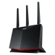Asus Rt-ax86s Router Gaming Ax5700 Wifi 6 Aimesh Dual Band - Velocidad C...