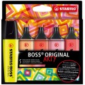 Stabilo Boss Original Arty Pack De 5 Marcadores Fluorescentes Colores Ca...