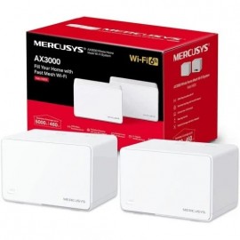 Mercusys H80x Sistema Wi-fi 6 Mesh Ax3000 Doble Banda - 2 Unidades Halo ...