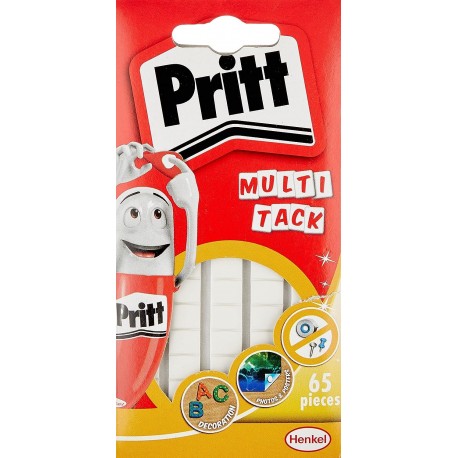 Pritt Multitack Pack De 65 Piezas De Masilla Adhesiva Blanca - Fuertes¸ ...