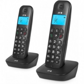 Spc Air Pro Duo Telefono Inalambrico - Pantalla Retroiluminada De 35x22m...