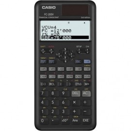 Casio Fc200v Calculadora Financiera - Pantalla De 4 Lineas - Visualizaci...