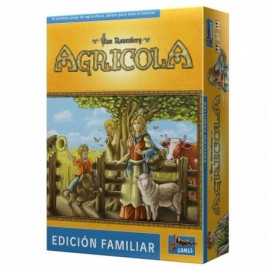 Agricola Ed. Familiar Juego De Tablero - Tematica Agricultura/animales -...