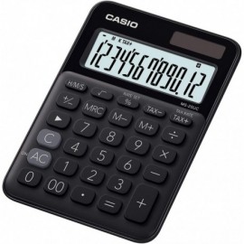 Casio Ms-20uc Calculadora De Sobremesa Pequeña - Pantalla Lcd De 12 Digi...