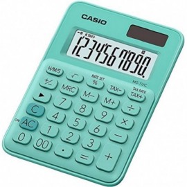 Casio Ms-7uc Calculadora De Escritorio - Tecla Doble Cero - Pantalla Lcd...