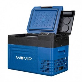Muvip Nevera Compresor Portatil Blue 24 Litros - Asas De Transporte - Co...
