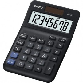 Casio Ms-8f Calculadora Basica De Escritorio - Pantalla Lcd De 8 Digitos...