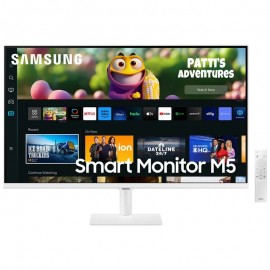 Samsung Smart Monitor M5 Led 27" Fullhd 1080p Hdr10 Wifi¸ Bluetooth - Re...